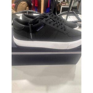 Nautica Mens Triston Black Lace-Up Oxford Sneakers 9.5